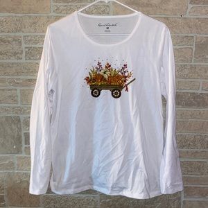 ✅Gloria Vanderbilt Long Sleeve Tee